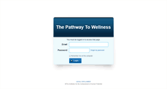 Desktop Screenshot of pathwaytowellness.org